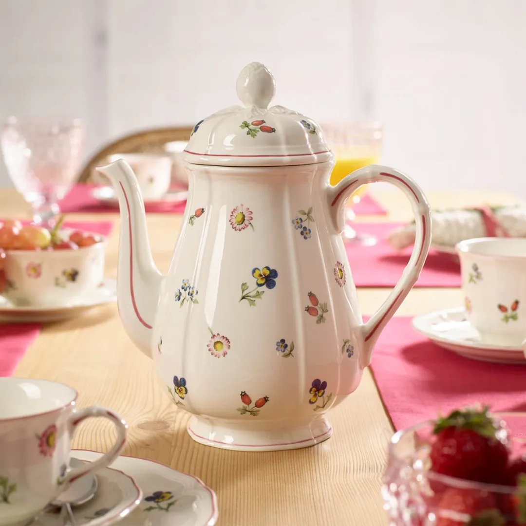 Villeroy & Boch Petite Fleur Koffiekan 1,25L - 6 Personen - Multicolor