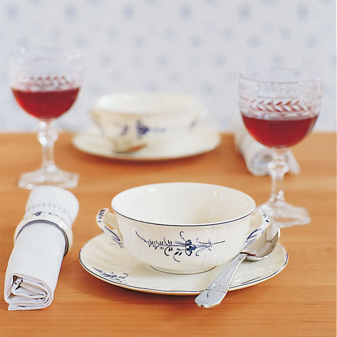 Villeroy & Boch Vieux Luxembourg Soepschotel Ø19cm - Wit