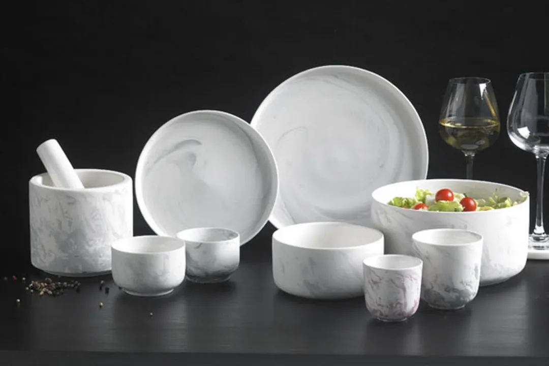 Cosy&Trendy Marble Grey Taartschotel Ø21cm
