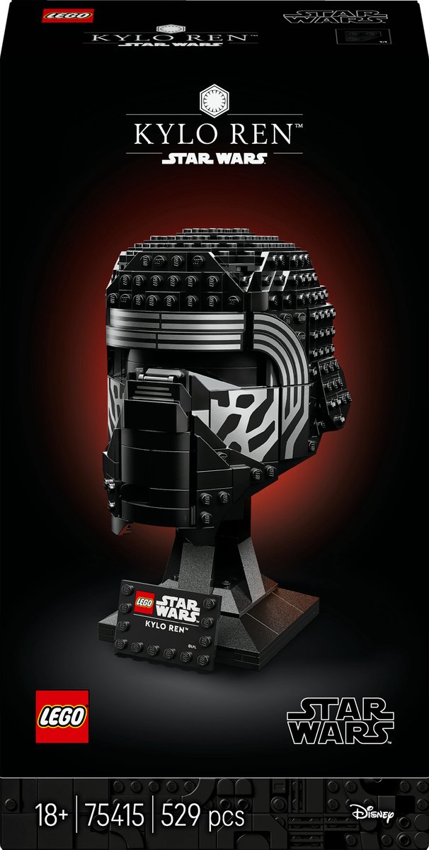 LEGO® Star Wars™ Kylo Ren™ Helm, Set voor Volwassenen - 75415