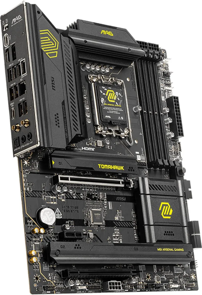 MSI MAG B860 TOMAHAWK WIFI Moederbord - ATX - Intel B860 - LGA 1851