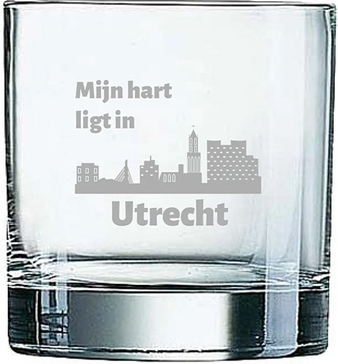 Arcoroc Utrecht Gegraveerd Whiskeyglas 38cl