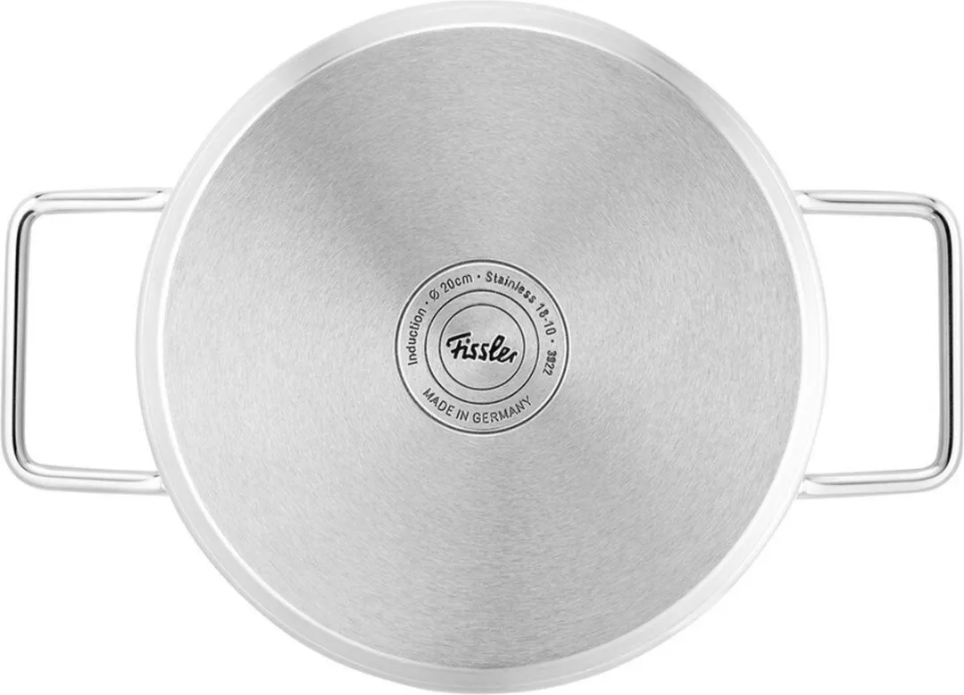 Fissler Pure Kookpan 24cm - 4,6L - Zilver