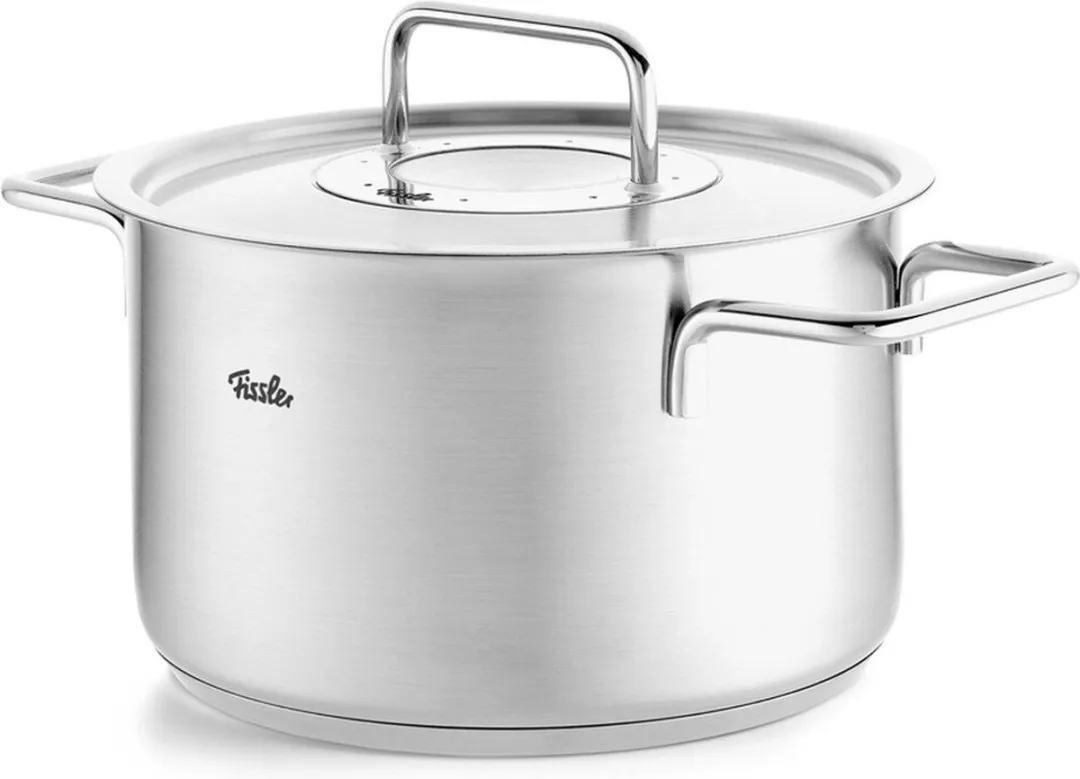 Fissler Pure Kookpan 24cm - 4,6L - Zilver