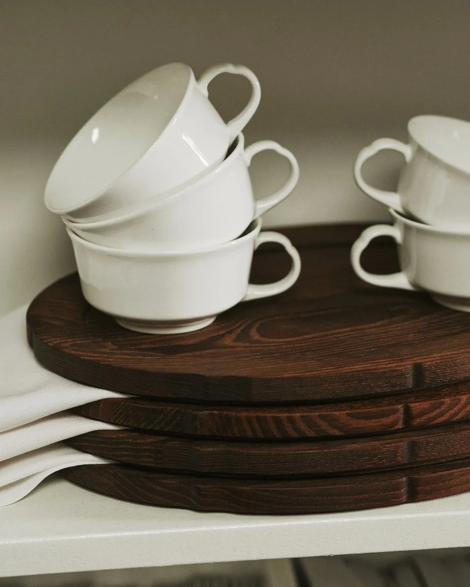 Serax Sergio Herman Silhouette Koffiekop 19cl - Wit - 4 Stuks