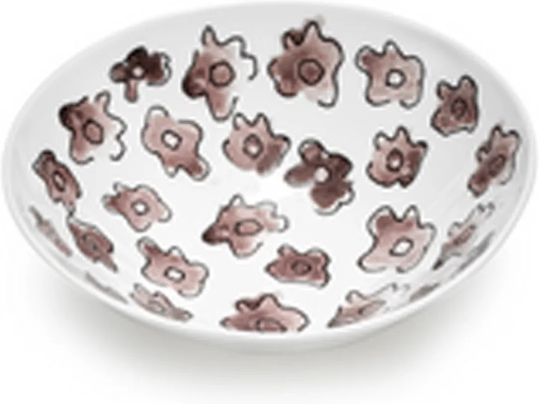 Serax Marni Midnightflowers Lage Kom - 14cm - 2 Stuks