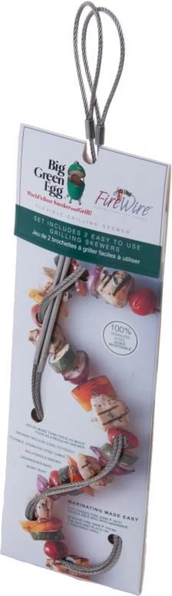 Big Green Egg Flexible Skewers 68cm - 2 Stuks - Multi