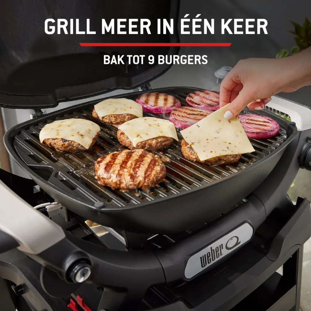 Weber Q 1200N Gasbarbecue - Zwart