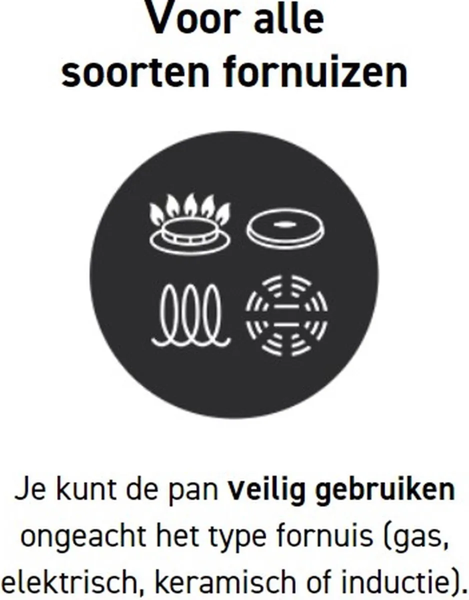 Tefal Ingenio L897S474 Pannenset - 3-delig RVS - 22/24/28cm - afbeelding 3 van 6
