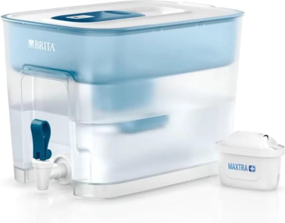 BRITA Flow Cool Waterfilterkan 8,2L - Blauw - 2 Stuks