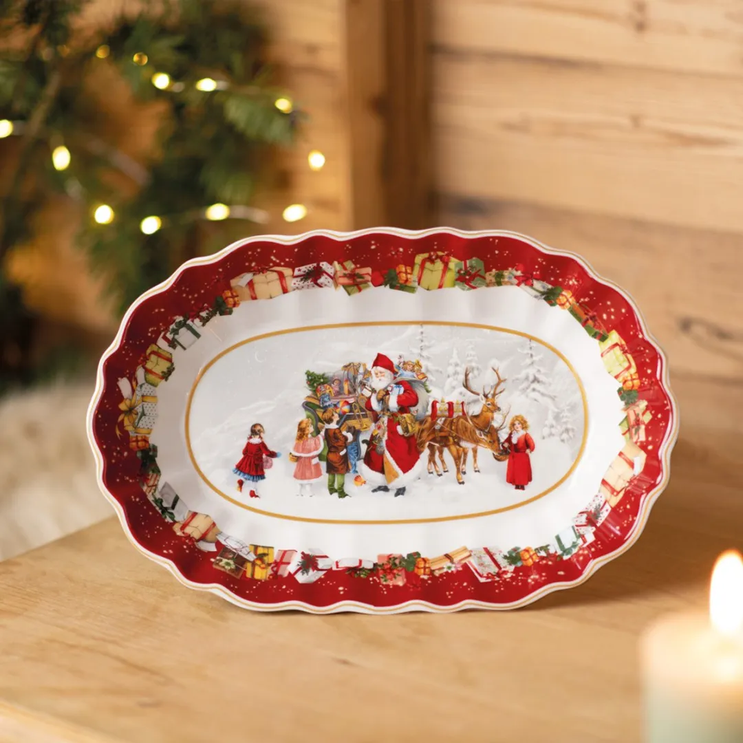 Villeroy & Boch Toy's Fantasy Serveerschaal - 29x19cm - Rood