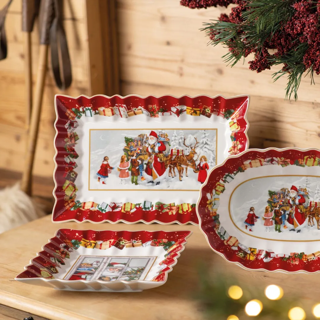 Villeroy & Boch Toy's Fantasy Serveerschaal - 29x19cm - Rood