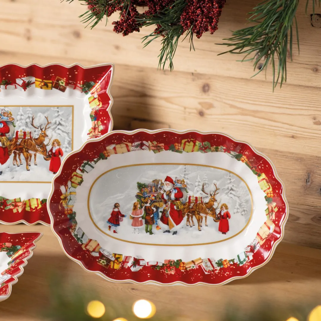 Villeroy & Boch Toy's Fantasy Serveerschaal - 29x19cm - Rood