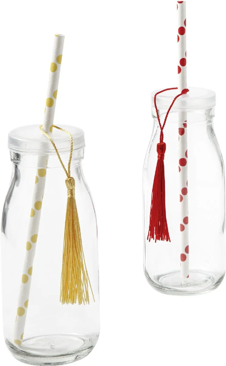 Folia Papieren Rietjes - 25 Stuks Assortiment
