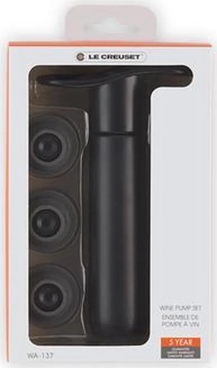 Le Creuset Wijnpomp WA-137 - Mat Zwart