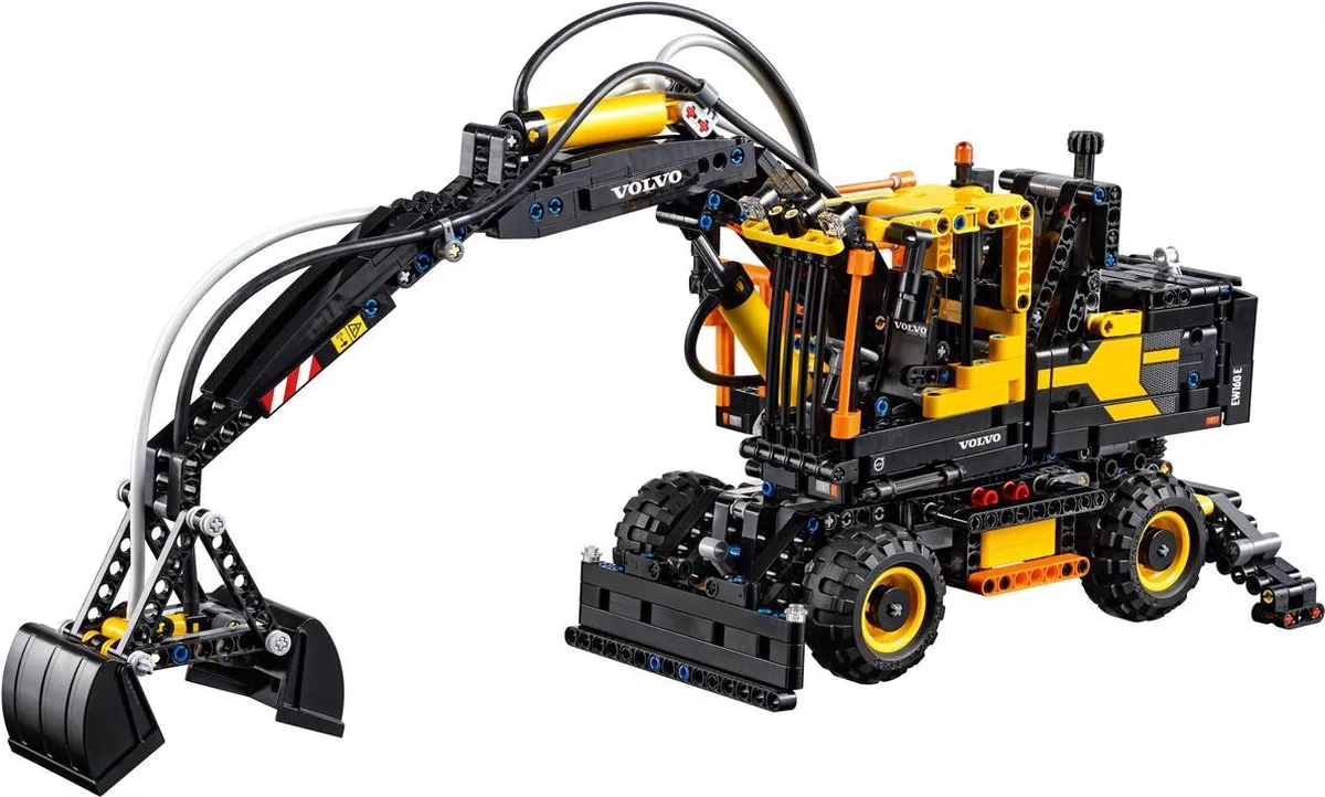 LEGO Technic Volvo EW160E Bouwset - 1166 Stukken - Zwart