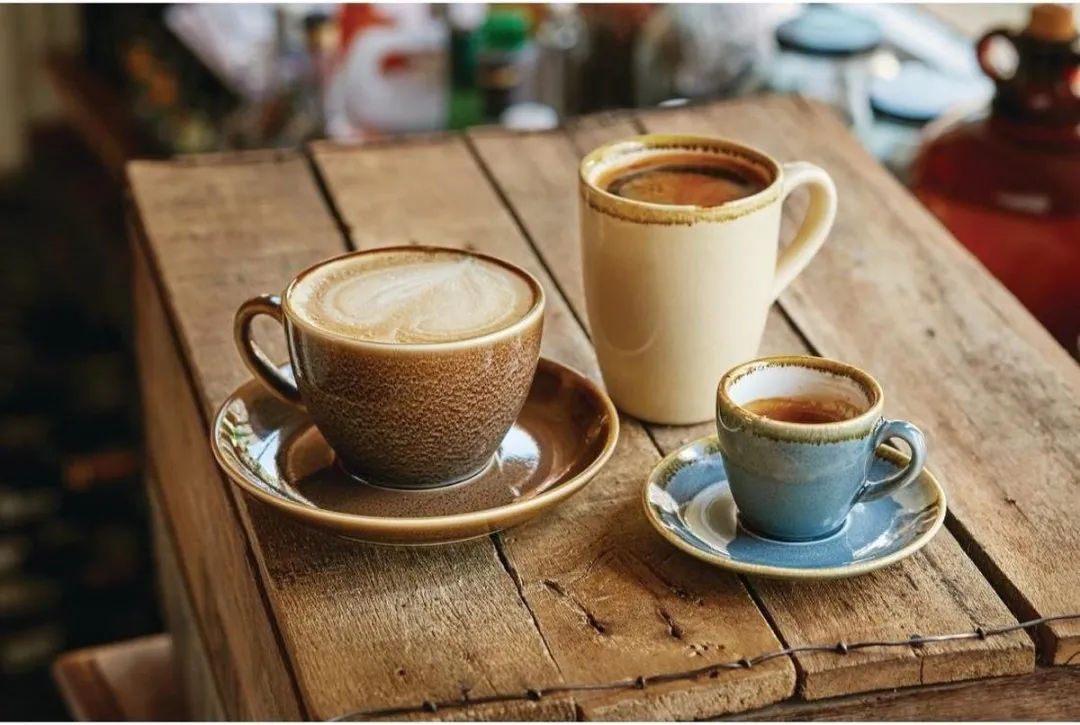 Olympia Kiln Espressokopjes Mosgroen 85ml - 6 Stuks