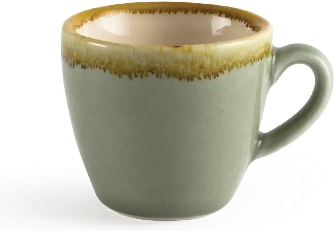 Olympia Kiln Espressokopjes Mosgroen 85ml