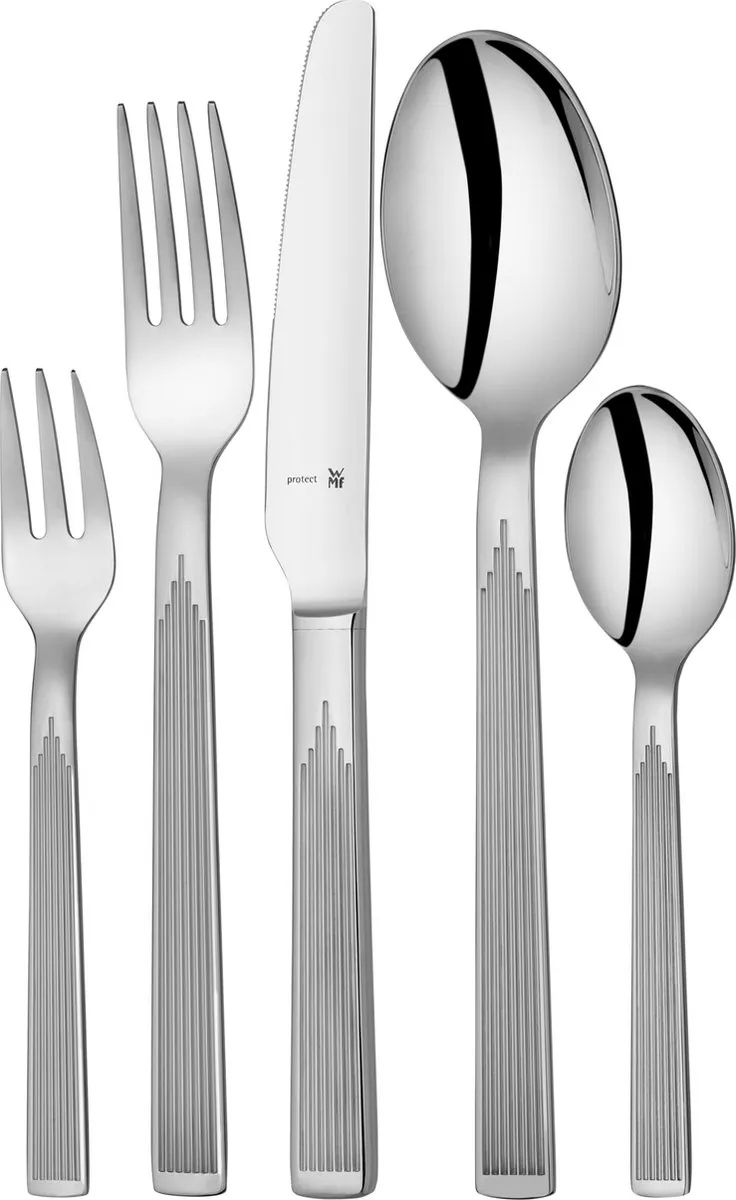 WMF Art Deco Bestekset 12 persoons 66-delig