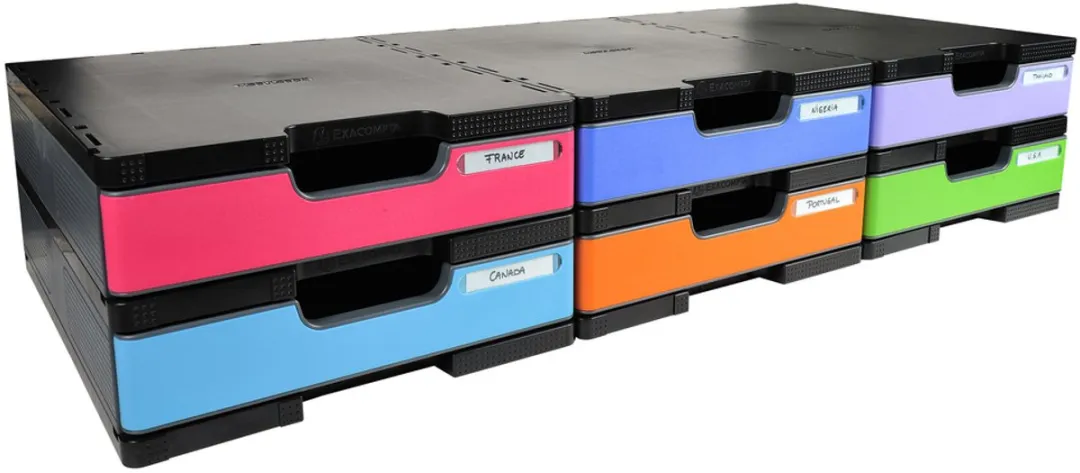 Exacompta MODULODOC Lade 340714D - Donkergrijs
