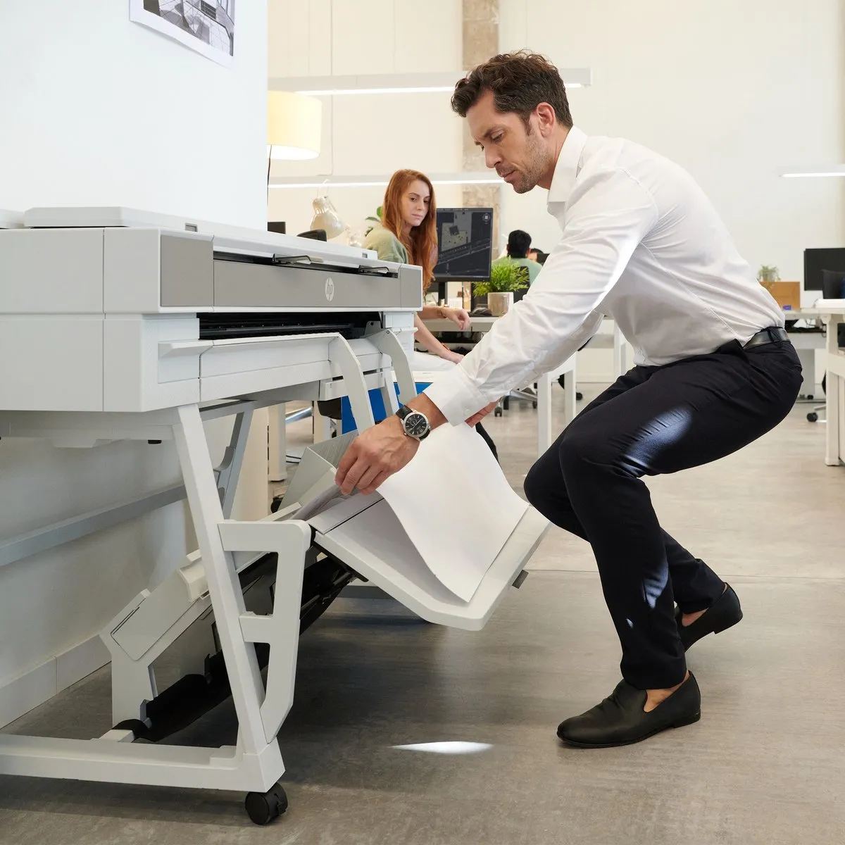 HP DesignJet XT950 MFP - 2400x1200 DPI - Zwart/Wit & Kleur