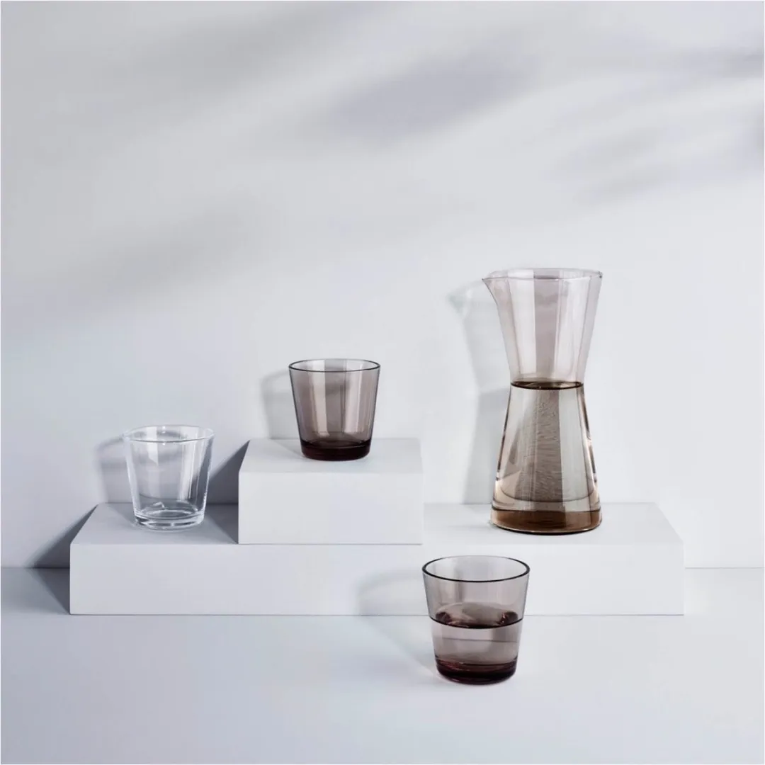 Iittala Kartio Tumbler Glazen Set - 2 Stuks - 21cl - Bruin