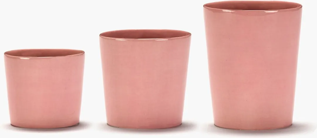 Serax Ottolenghi Feast Espressokoppen - Roze - Ø7cm - 4 Stuks