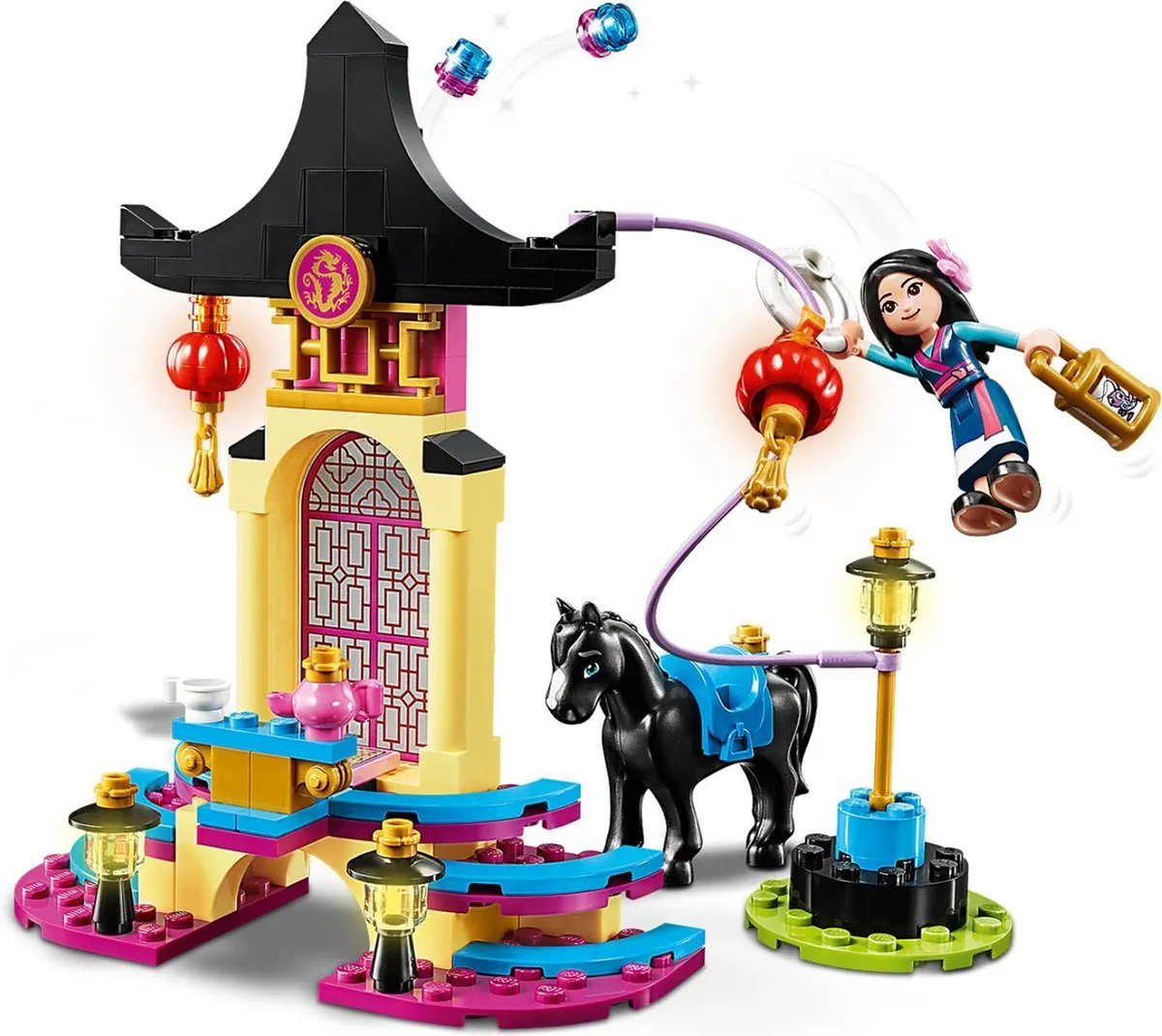 LEGO Disney Princess Mulan Trainingsplaats 43182 - 157 Stukken
