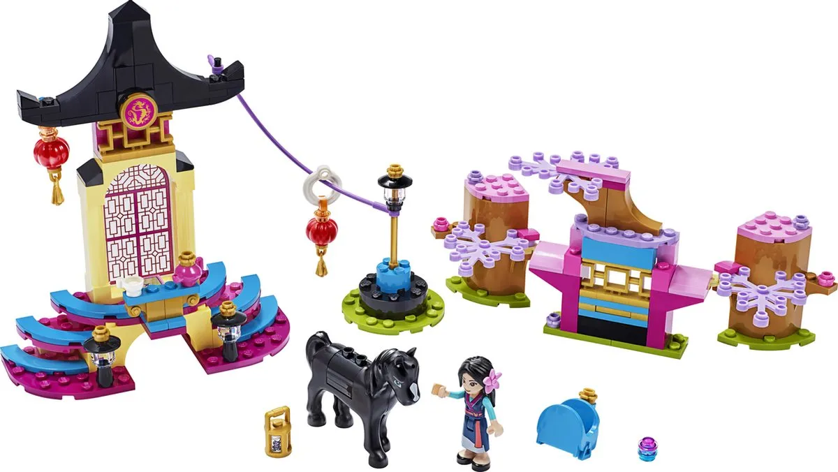 LEGO Disney Princess Mulan Trainingsplaats 43182 - 157 Stukken