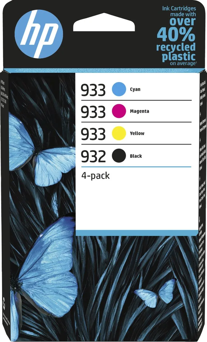 HP 932/933 Original Inktcartridge Multicolor 6ZC71AE - 20ml