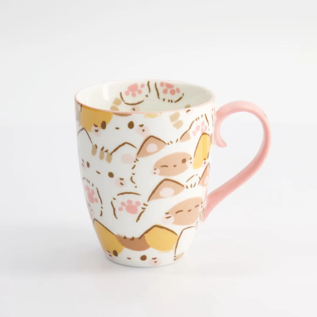Tokyo Design Studio Kawaii Kat Mok - Roze 380ml