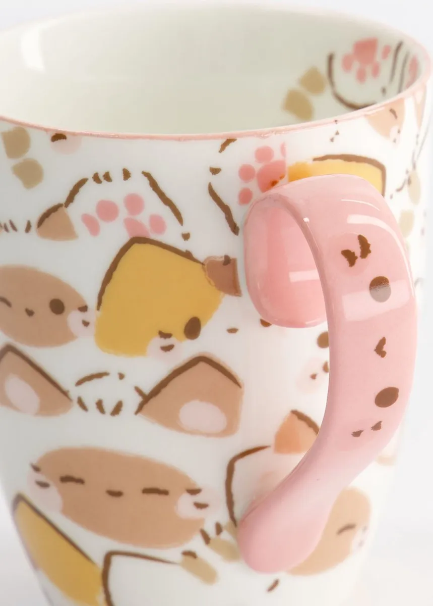 Tokyo Design Studio Kawaii Kat Mok - Roze 380ml