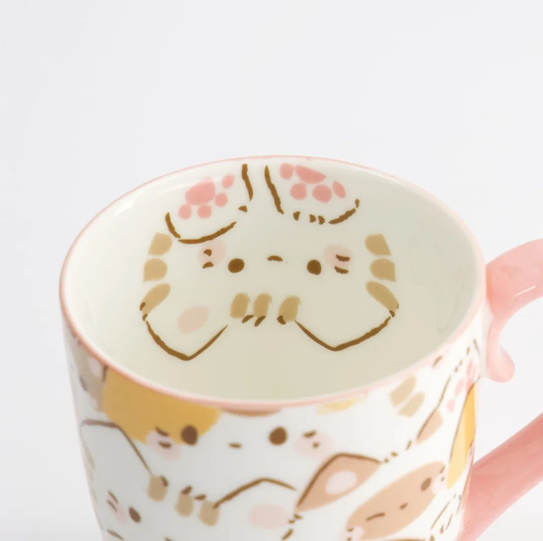 Tokyo Design Studio Kawaii Kat Mok - Roze 380ml