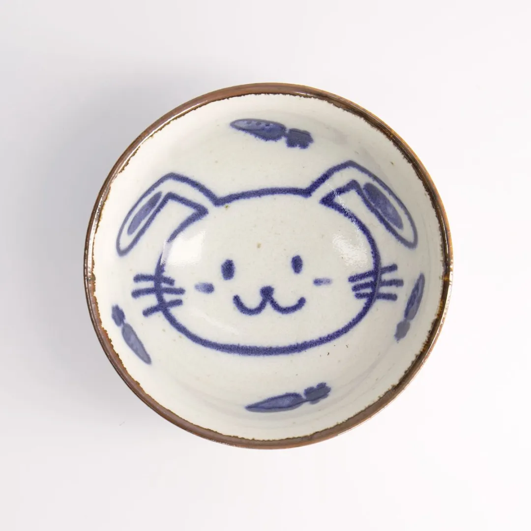 Tokyo Design Studio Kawaii Rabbit Usagi Rice Bowl - 300ml - Multi
