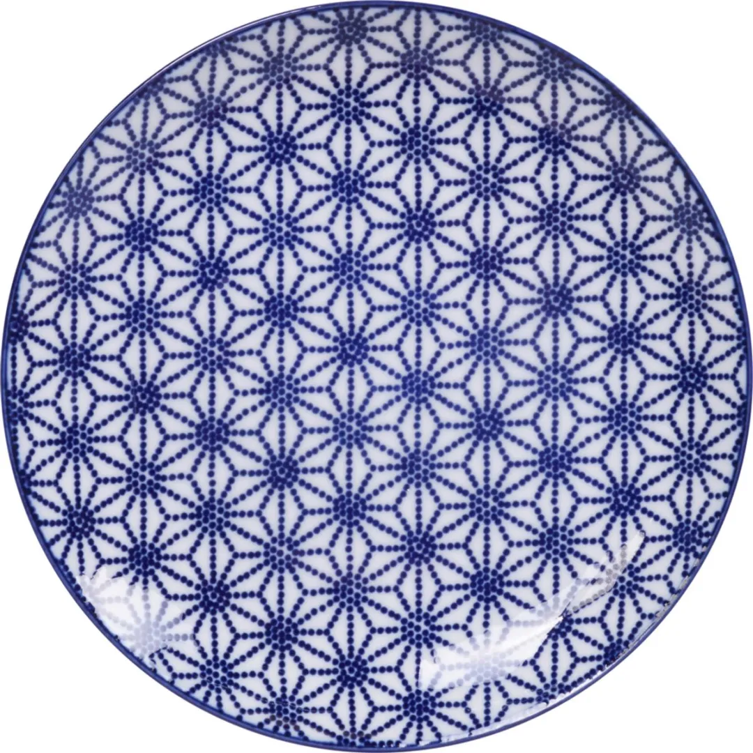 Tokyo Design Studio Nippon Blue Set van 4 Borden Ø 25,7cm