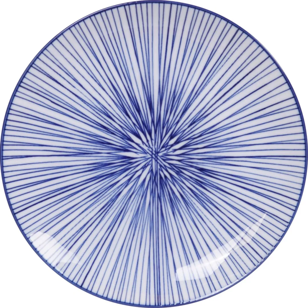 Tokyo Design Studio Nippon Blue Set van 4 Borden Ø 25,7cm