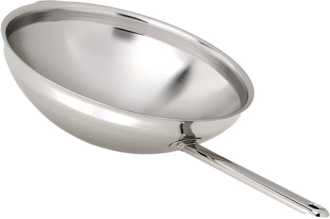 Demeyere Apollo 7 Wok 30cm - 3L - Zilver