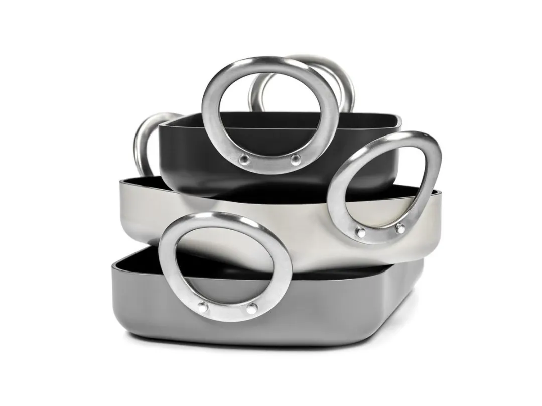 Serax Pure by Pascale Naessens Braadslede 30x20cm - Zwart