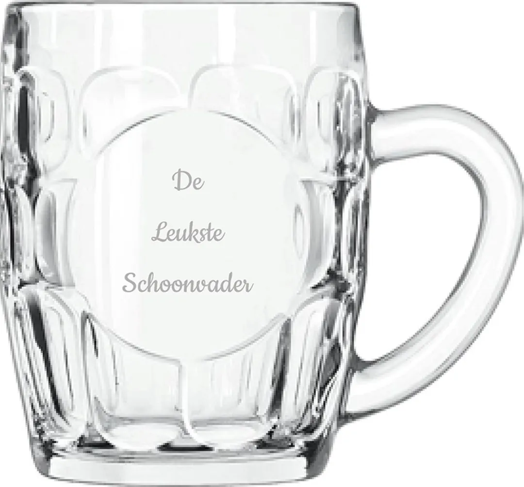 Libbey Bierpul 55cl Gegraveerd