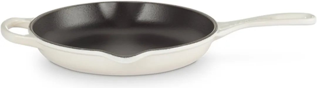 Le Creuset Signature Koekenpan 23cm - Gietijzer - Crème - afbeelding 3 van 4