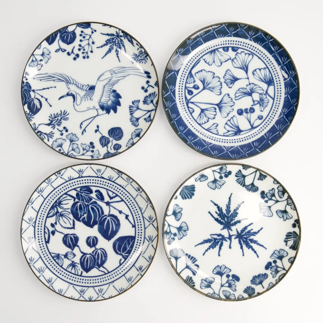 Tokyo Design Studio Flora Japonica Bordenset 4-delig