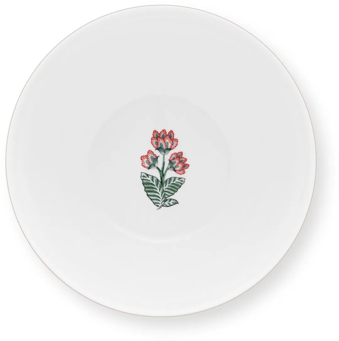 Pip Studio Flower Festival Serveerschaal 18cm - Donkerroze