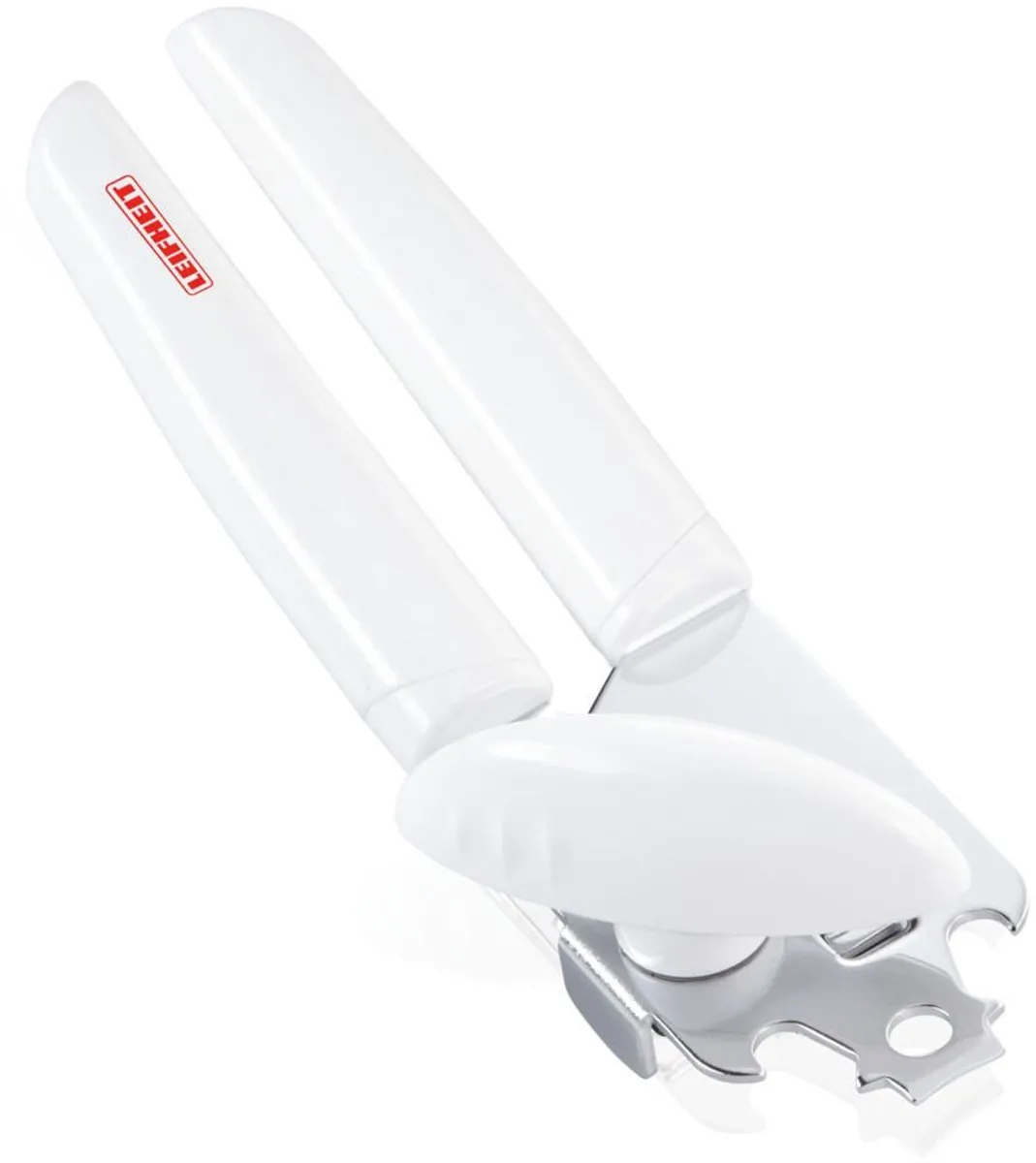 Leifheit Comfortline Blikopener - Rvs - Wit/Rood - afbeelding 6 van 6