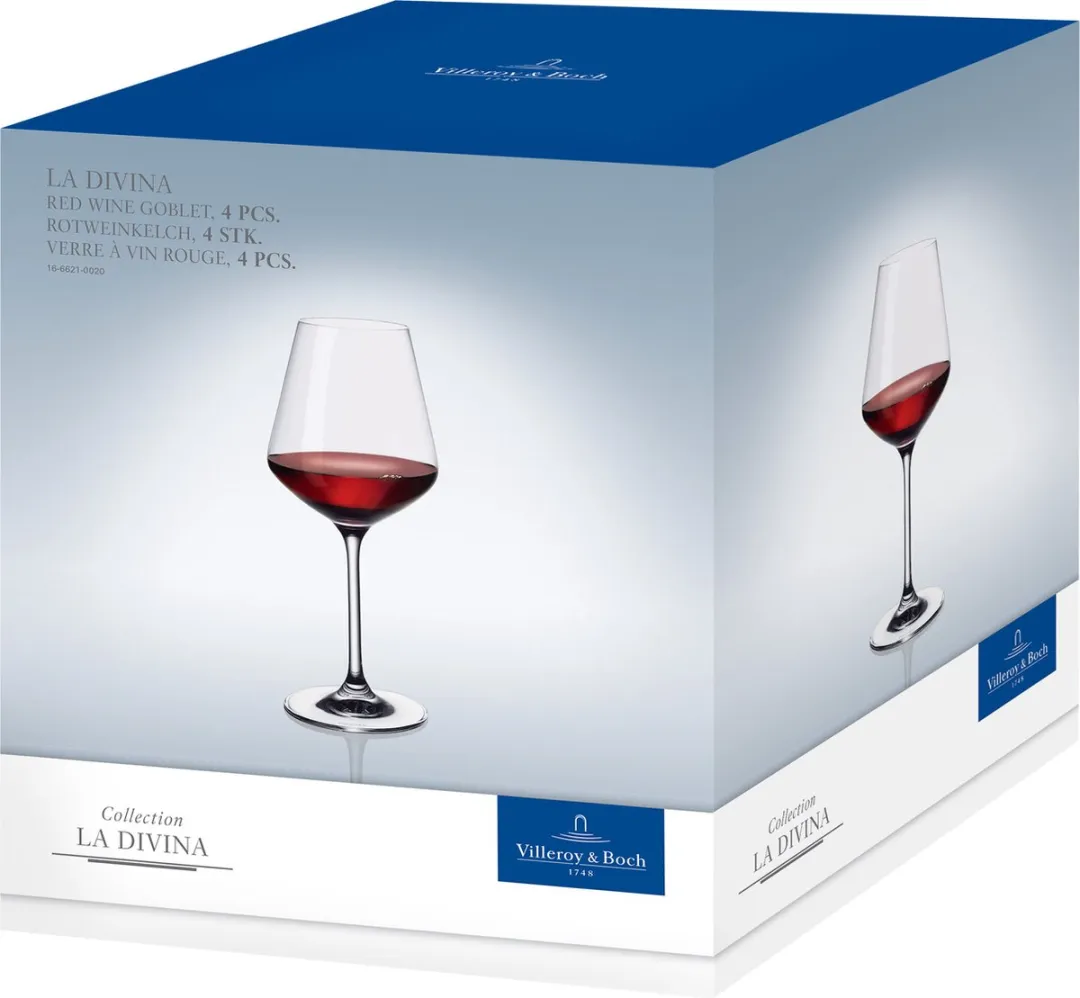Villeroy & Boch La Divina Wijnglazen - 470ml - 4 Stuks