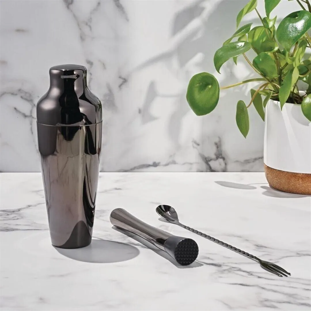 Olympia Cocktailstamper DR622 - Zwart