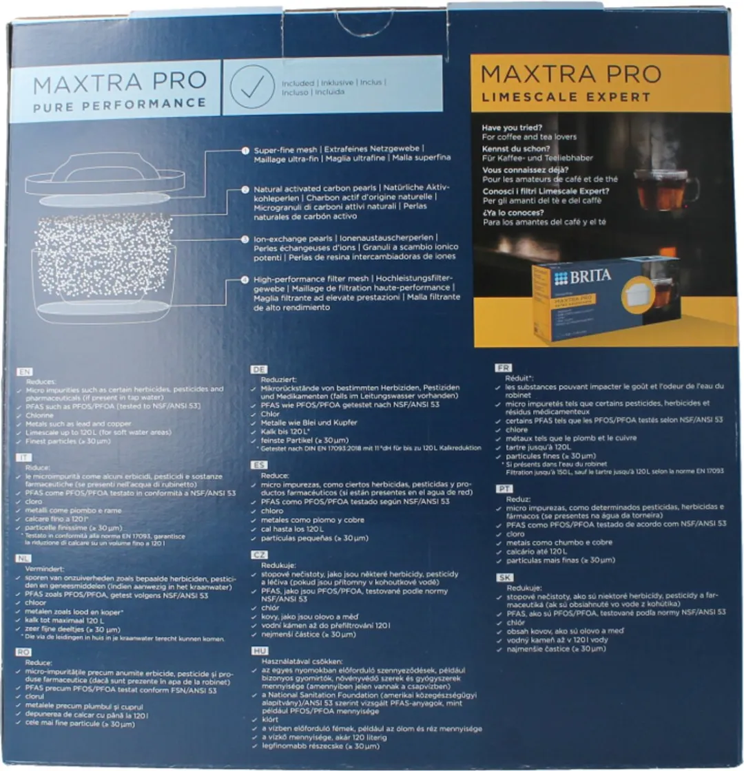 BRITA Style Essential Waterfilterkan 2,4L - Blauw - 3x MAXTRA PRO