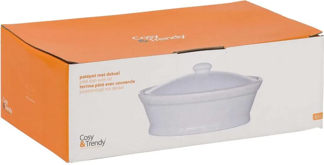Cosy&Trendy Patepot 500ml - Wit