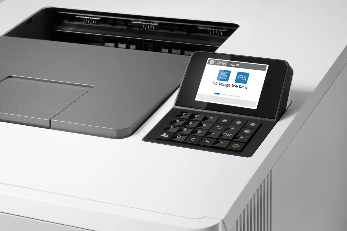 HP Color LaserJet Enterprise M455dn M455dn - Kleurenlaserprinter - 300 Vel - 25 ppm - Wit