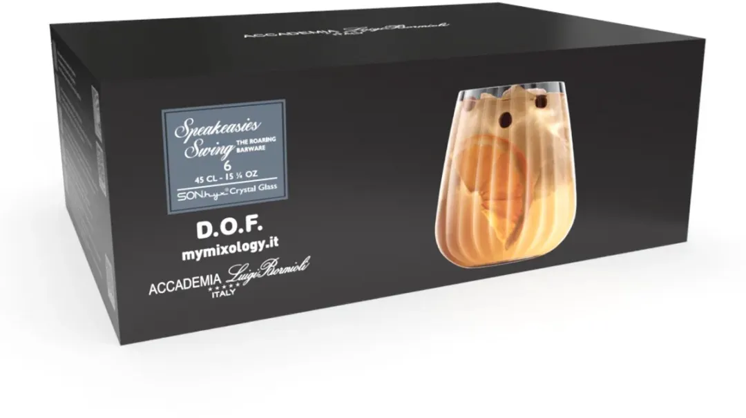 Luigi Bormioli Speakeasies Swing Cocktailglazen 450ml - Set van 6
