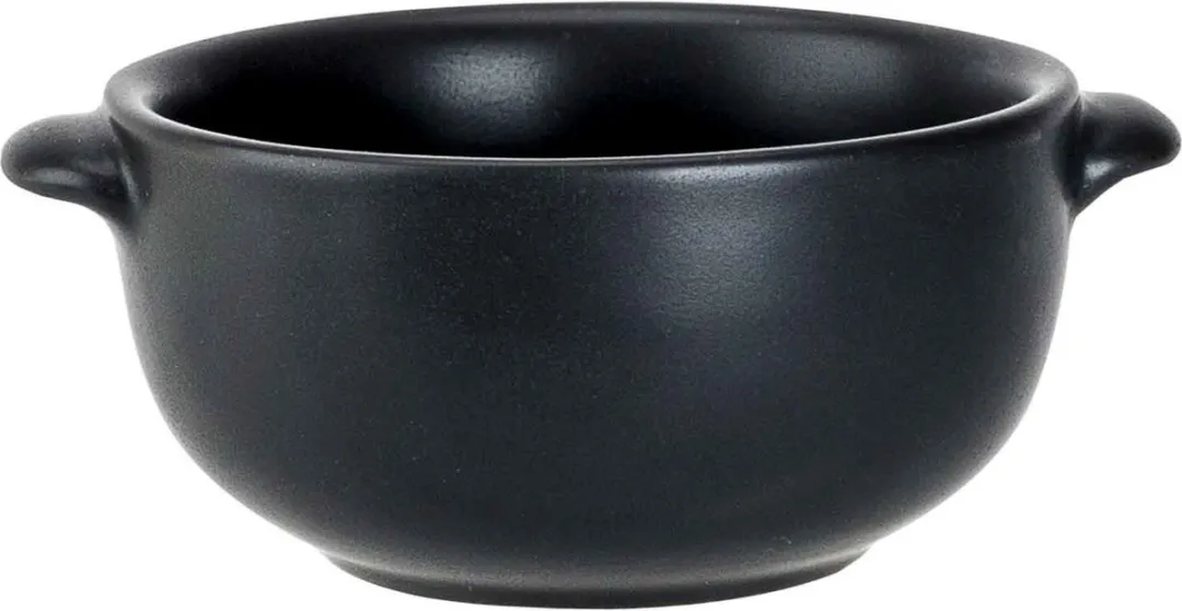 Cosy&Trendy Tapas/Amuse Soepkommetjes 10cm - 6 Stuks - Zwart